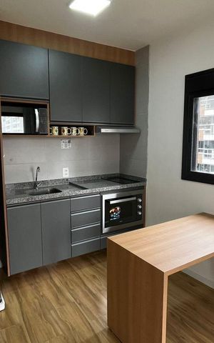 Apartamento à venda com 29m², 1 quarto e sem vaga Apartamento à venda com 29m², 1 quarto e sem vagaCozinha