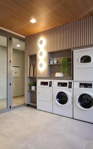 Apartamento à venda com 29m², 1 quarto e sem vaga Apartamento à venda com 29m², 1 quarto e sem vagaÁrea comum - Lavanderia