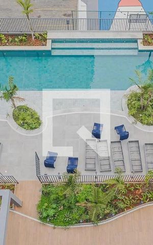 Apartamento à venda com 29m², 1 quarto e sem vaga Apartamento à venda com 29m², 1 quarto e sem vagaÁrea comum - Piscina