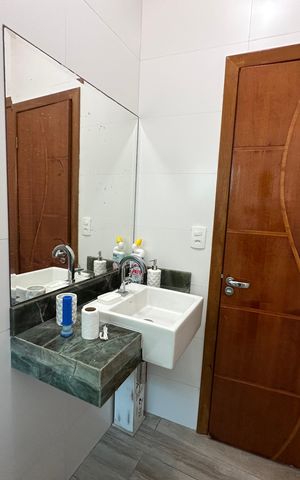 Casa para alugar com 127m², 2 quartos e 1 vaga Casa para alugar com 127m², 2 quartos e 1 vagaBanheiro 1