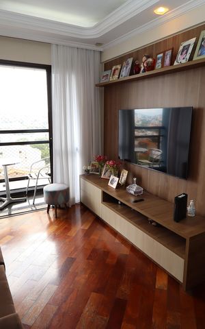 Apartamento à venda com 92m², 3 quartos e 2 vagasSala de TV