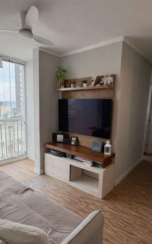 Apartamento à venda com 45m², 2 quartos e 1 vaga Apartamento à venda com 45m², 2 quartos e 1 vagaSala