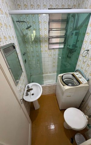 Apartamento para alugar com 36m², 2 quartos e sem vaga Apartamento para alugar com 36m², 2 quartos e sem vagaBanheiro