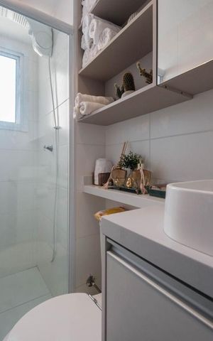 Apartamento para alugar com 42m², 2 quartos e sem vaga Apartamento para alugar com 42m², 2 quartos e sem vagaBanheiro