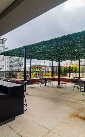 Apartamento à venda com 18m², 1 quarto e sem vaga Apartamento à venda com 18m², 1 quarto e sem vagaÁrea comum - Churrasqueira