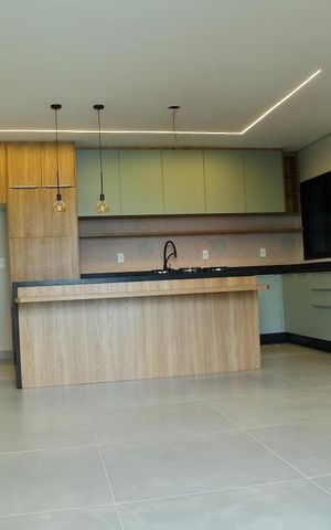 Casa para alugar com 156m², 3 quartos e 4 vagasSala/Cozinha - Living 