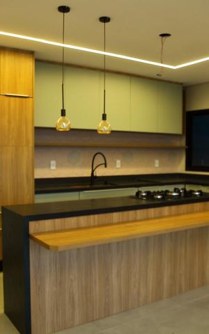 Casa para alugar com 156m², 3 quartos e 4 vagasSala/Cozinha - Living 