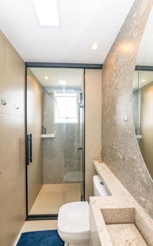 Apartamento para alugar com 54m², 2 quartos e 1 vagaBanheiro Social