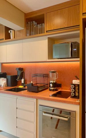 Studio à venda com 32m², 1 quarto e sem vaga Studio à venda com 32m², 1 quarto e sem vagaCozinha