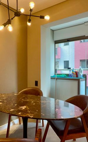 Studio à venda com 32m², 1 quarto e sem vaga Studio à venda com 32m², 1 quarto e sem vagaSala de Jantar