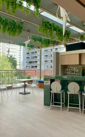 Studio à venda com 32m², 1 quarto e sem vaga Studio à venda com 32m², 1 quarto e sem vagaChurrasqueira