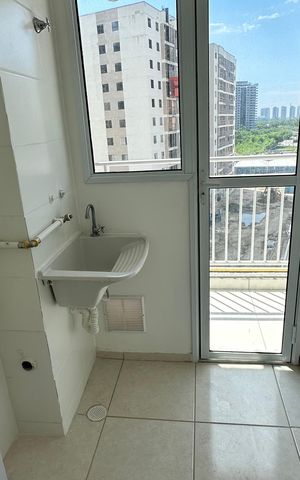 Apartamento à venda com 54m², 2 quartos e 1 vaga Apartamento à venda com 54m², 2 quartos e 1 vagaÁrea de Serviço