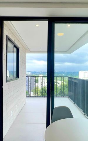 Apartamento à venda com 60m², 1 quarto e 1 vaga Apartamento à venda com 60m², 1 quarto e 1 vagaVaranda