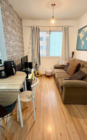 Apartamento para alugar com 31m², 1 quarto e sem vaga