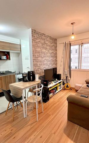 Apartamento para alugar com 31m², 1 quarto e sem vaga