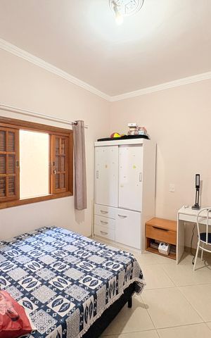 Casa de condomínio à venda com 84m², 3 quartos e 2 vagasQuarto 1