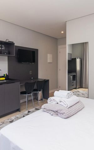 Apartamento para alugar com 22m², 1 quarto e sem vagaSala/Quarto