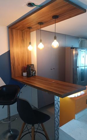 Studio para alugar com 30m², 1 quarto e sem vaga Studio para alugar com 30m², 1 quarto e sem vagaCozinha