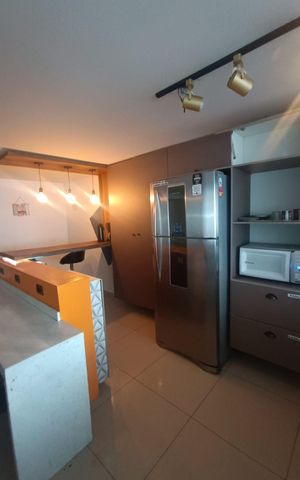 Studio para alugar com 30m², 1 quarto e sem vaga Studio para alugar com 30m², 1 quarto e sem vagaCozinha