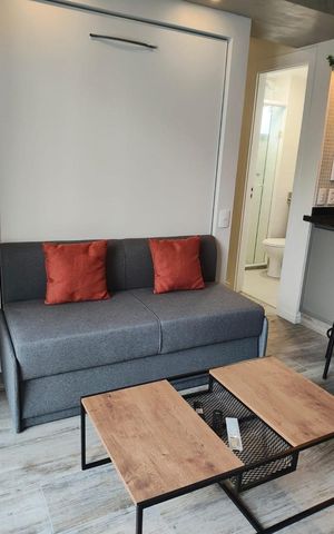 Apartamento para alugar com 27m², 1 quarto e sem vaga