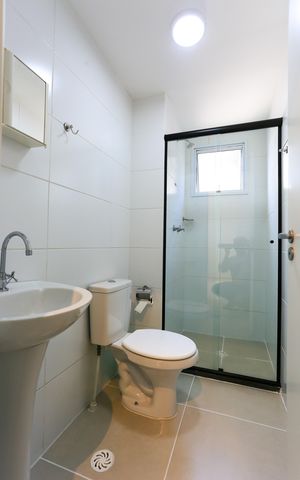 Apartamento à venda com 42m², 2 quartos e 1 vaga Apartamento à venda com 42m², 2 quartos e 1 vagaBanheiro