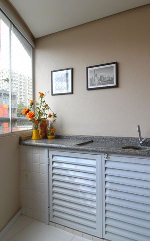 Apartamento à venda com 55m², 2 quartos e 2 vagasVaranda