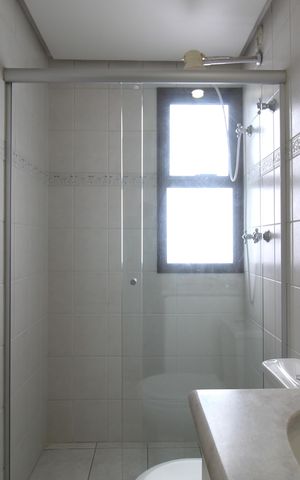 Apartamento à venda com 55m², 2 quartos e 2 vagasBanheiro Social