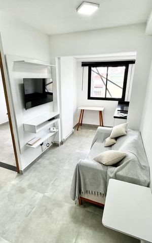 Studio para alugar com 29m², 1 quarto e sem vaga Studio para alugar com 29m², 1 quarto e sem vagaSala/Cozinha