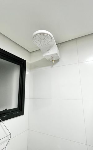 Studio para alugar com 29m², 1 quarto e sem vaga Studio para alugar com 29m², 1 quarto e sem vagaBanheiro