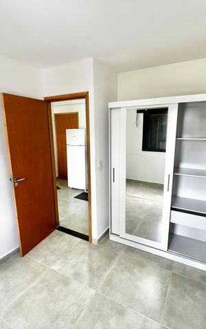 Studio para alugar com 29m², 1 quarto e sem vaga Studio para alugar com 29m², 1 quarto e sem vagaQuarto