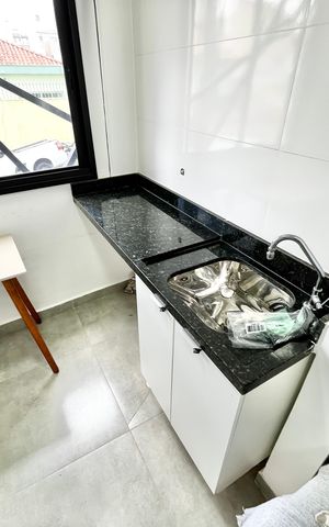 Studio para alugar com 29m², 1 quarto e sem vaga Studio para alugar com 29m², 1 quarto e sem vagaSala/Cozinha