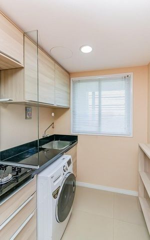Apartamento para alugar com 35m², 1 quarto e 2 vagas Apartamento para alugar com 35m², 1 quarto e 2 vagasÁrea de Serviço