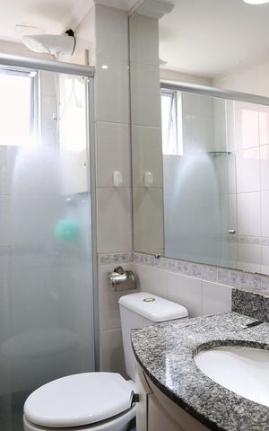 Apartamento à venda com 125m², 4 quartos e 2 vagas Apartamento à venda com 125m², 4 quartos e 2 vagasBanheiro