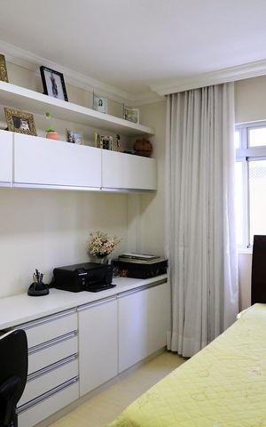 Apartamento à venda com 125m², 4 quartos e 2 vagas Apartamento à venda com 125m², 4 quartos e 2 vagasQuarto 2