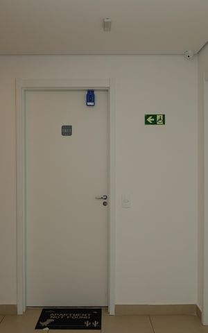Apartamento para alugar com 35m², 2 quartos e sem vagaÁrea comum - Saguão do andar