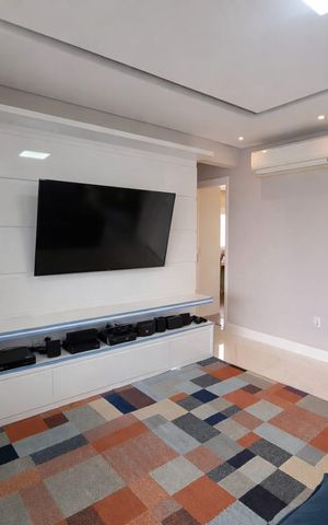Apartamento à venda com 125m², 3 quartos e 2 vagas Apartamento à venda com 125m², 3 quartos e 2 vagasSala