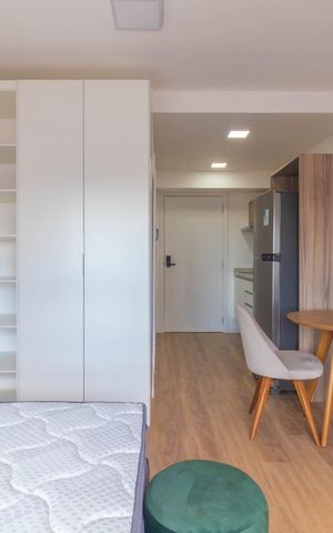 Studio à venda com 30m², 1 quarto e sem vaga Studio à venda com 30m², 1 quarto e sem vagaStudio