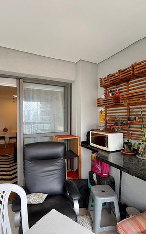 Apartamento à venda com 66m², 2 quartos e 1 vaga Apartamento à venda com 66m², 2 quartos e 1 vagaSacada