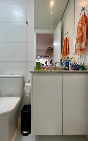 Apartamento à venda com 66m², 2 quartos e 1 vaga Apartamento à venda com 66m², 2 quartos e 1 vagaBanheiro Suíte