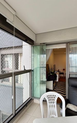 Apartamento à venda com 66m², 2 quartos e 1 vaga Apartamento à venda com 66m², 2 quartos e 1 vagaSacada
