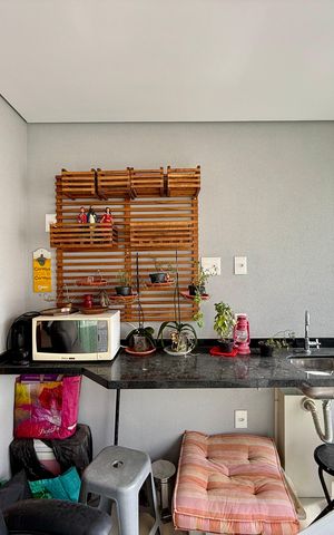 Apartamento à venda com 66m², 2 quartos e 1 vaga Apartamento à venda com 66m², 2 quartos e 1 vagaSacada