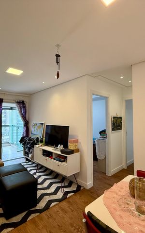 Apartamento à venda com 66m², 2 quartos e 1 vaga Apartamento à venda com 66m², 2 quartos e 1 vagaSala