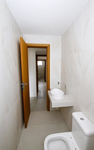 Apartamento à venda com 86m², 3 quartos e 2 vagasBanheiro da Suíte