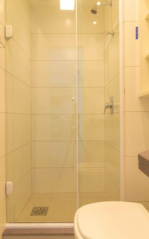 Apartamento para alugar com 42m², 1 quarto e 1 vaga Apartamento para alugar com 42m², 1 quarto e 1 vagaBanheiro
