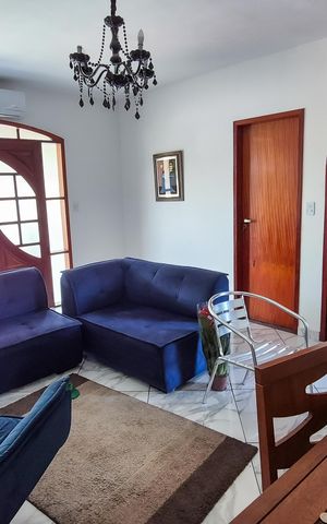 Casa para alugar com 90m², 2 quartos e 2 vagasSala