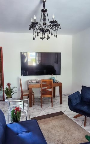 Casa para alugar com 90m², 2 quartos e 2 vagasSala