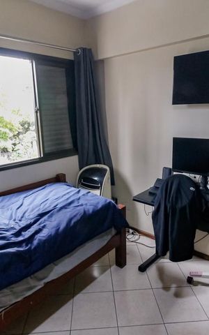 Apartamento à venda com 89m², 3 quartos e 2 vagas Apartamento à venda com 89m², 3 quartos e 2 vagasQuarto 1
