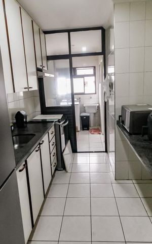Apartamento à venda com 89m², 3 quartos e 2 vagas Apartamento à venda com 89m², 3 quartos e 2 vagasCozinha - Armários