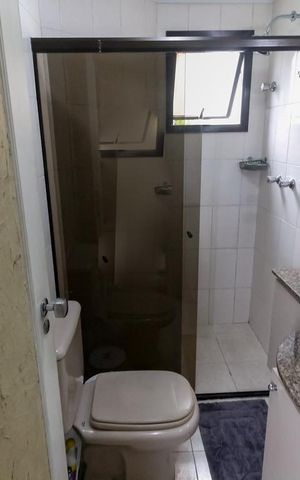 Apartamento à venda com 89m², 3 quartos e 2 vagas Apartamento à venda com 89m², 3 quartos e 2 vagasBanheiro da Suíte