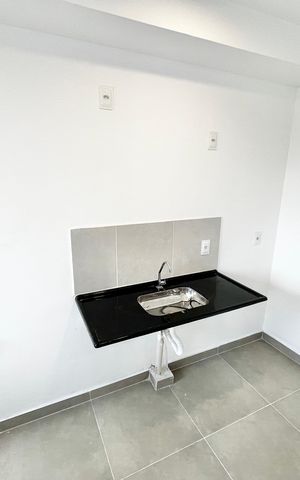 Apartamento à venda com 40m², 2 quartos e sem vaga Apartamento à venda com 40m², 2 quartos e sem vagaSala/Cozinha